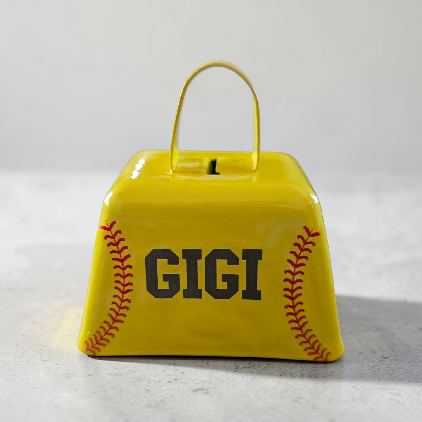 Baseball cow bell personalized