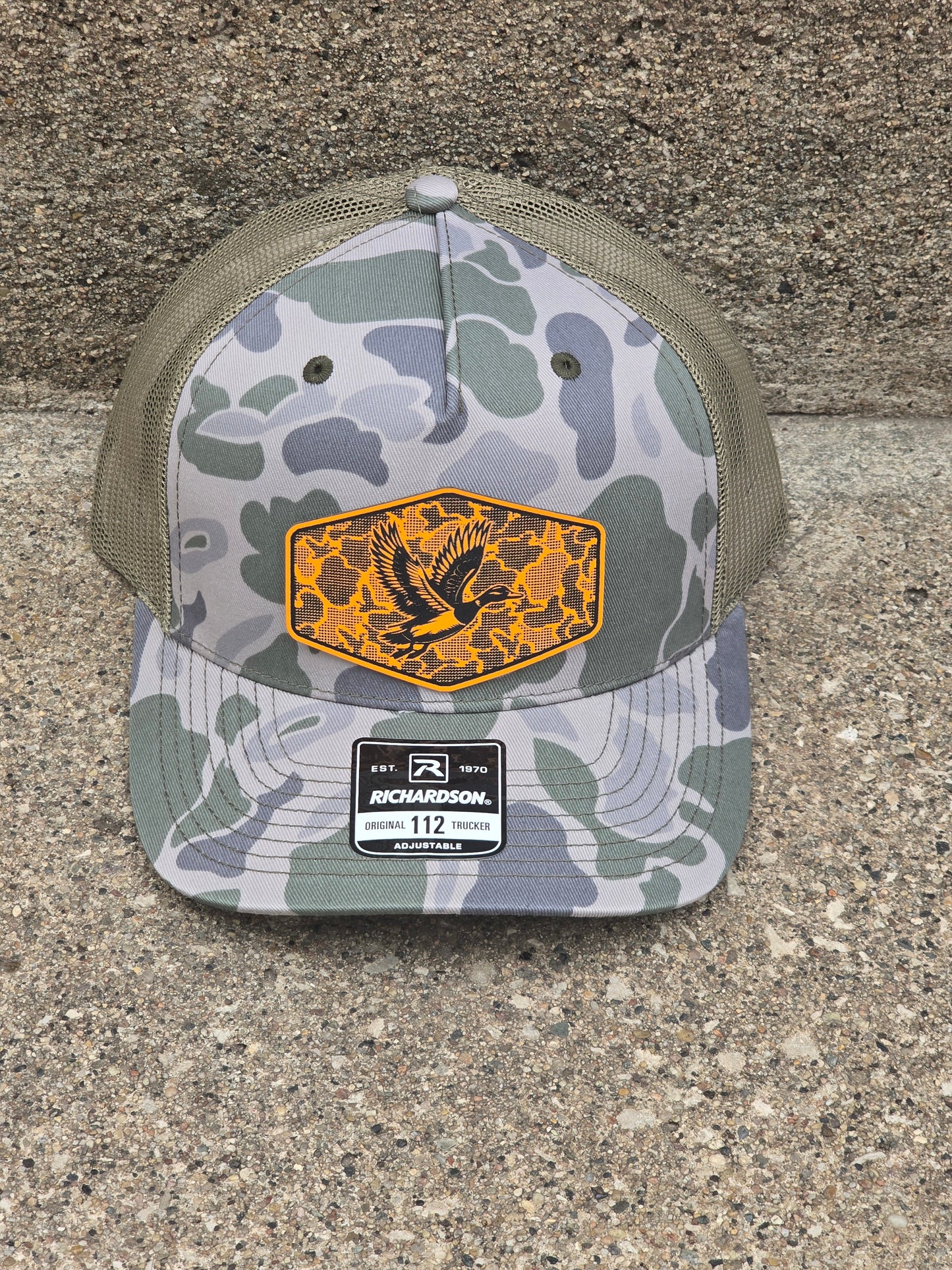 Camo and duck camo Richardson 112 Hat