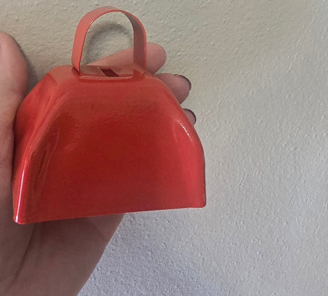 Baseball cow bell personalized