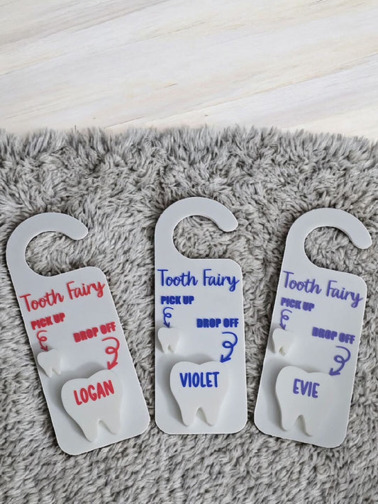 3D printed Tooth Fairy Holder Personalized