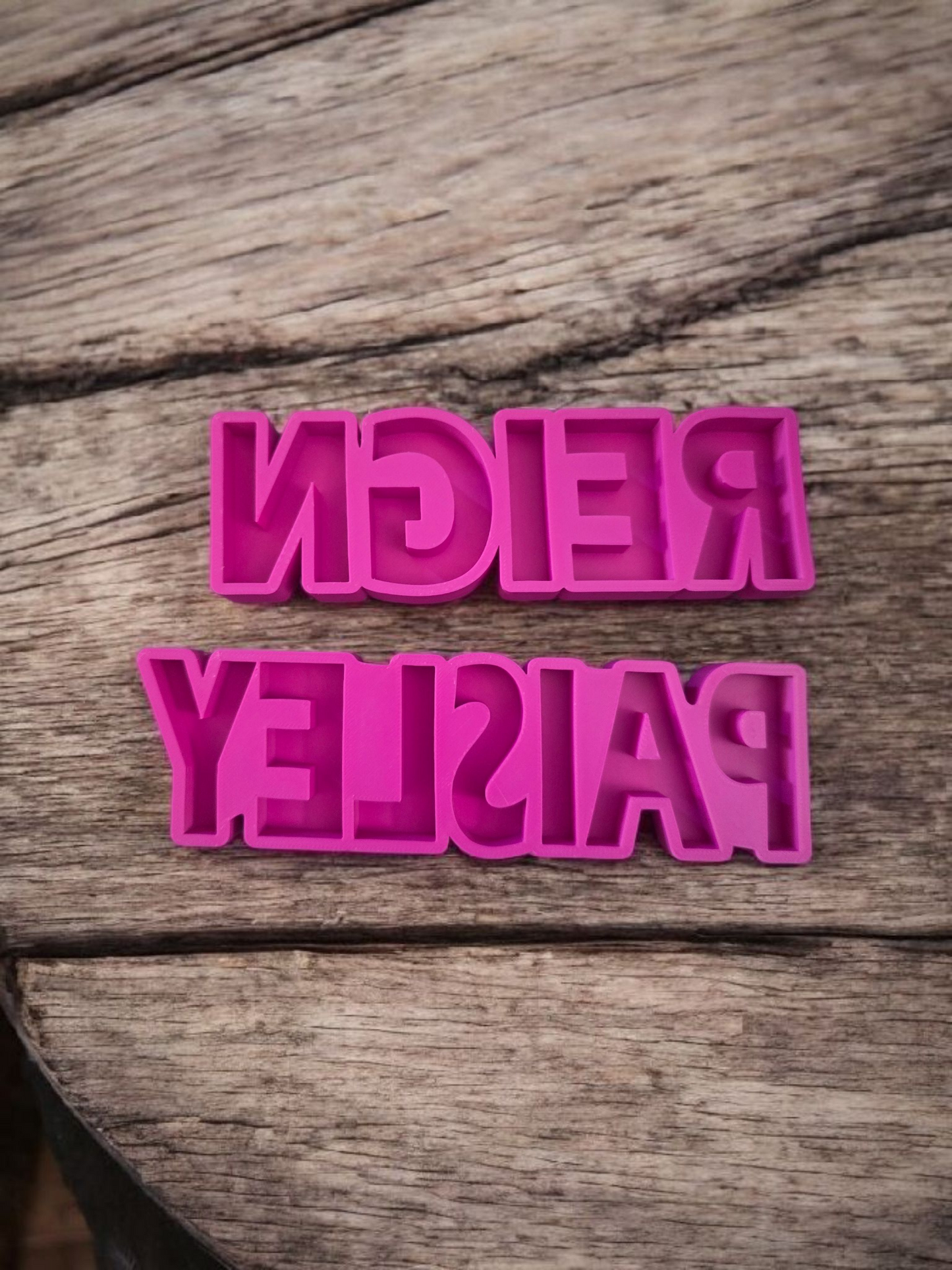 3D Printed Sandbox Name Stamp personalized max 10 letters