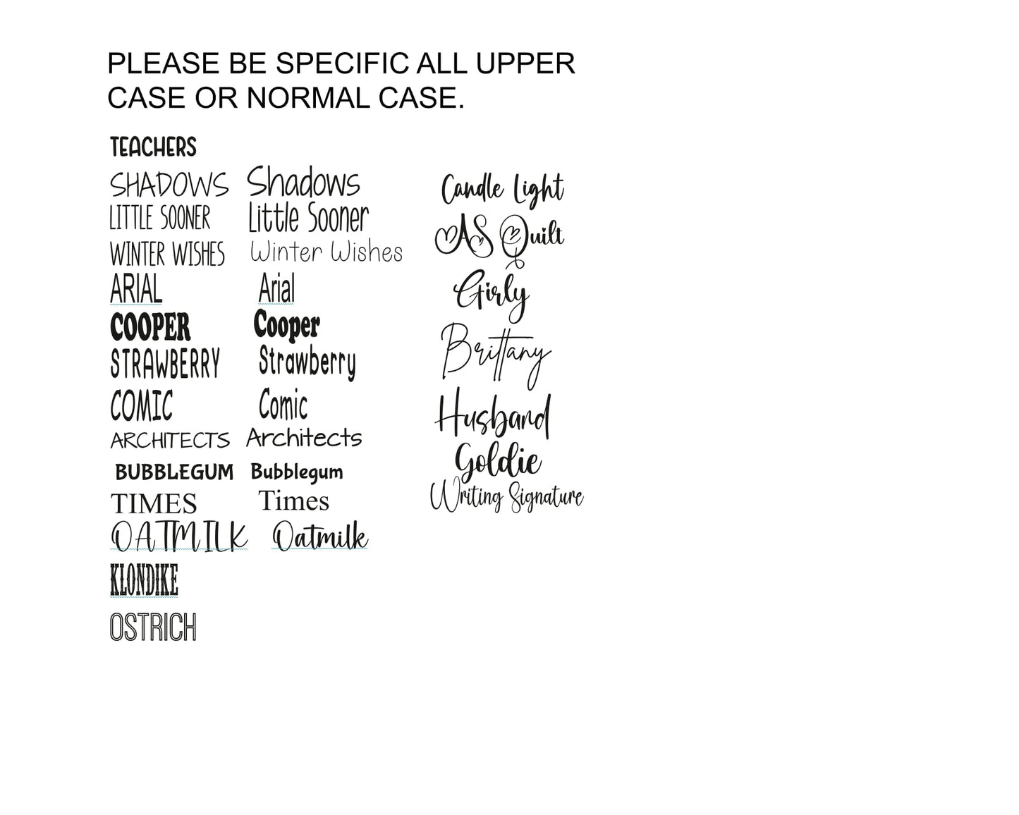 Artwork holder personalized