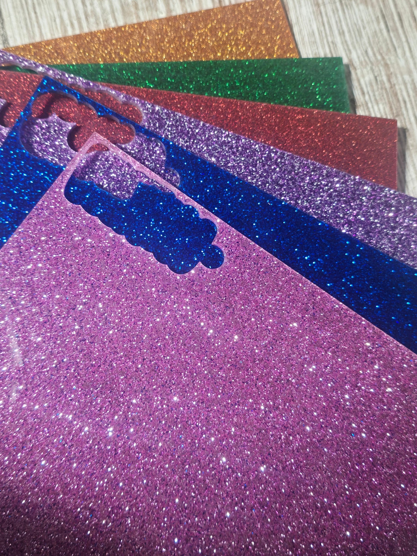 Glitter acrylic keychain Personalized