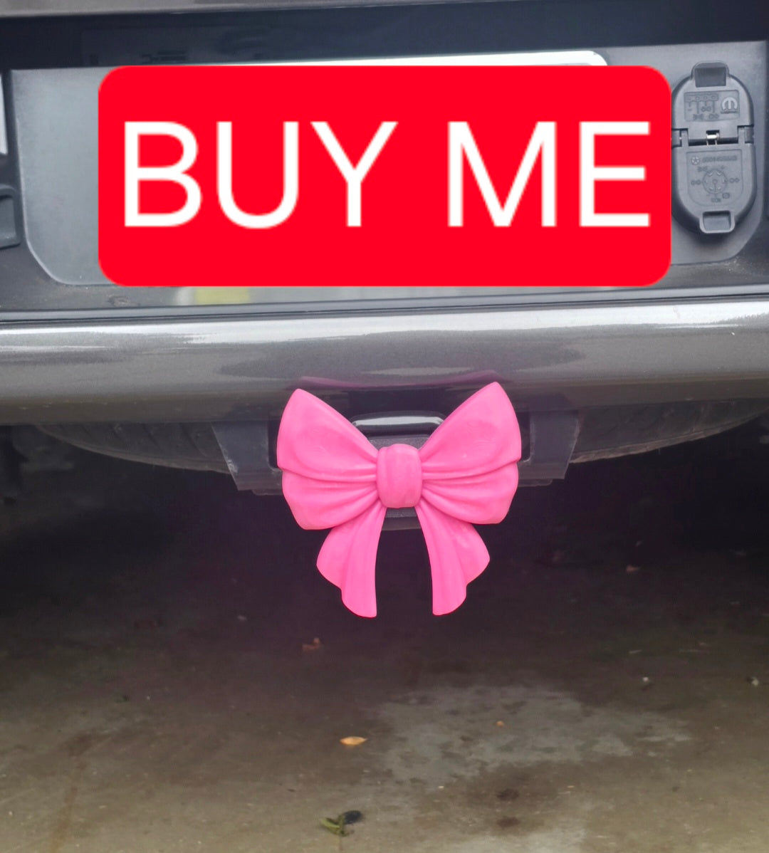 3D printed Bow hitch cover St Edmond Prom