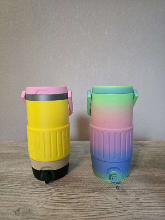 3D printed can cooler pencil and multi color