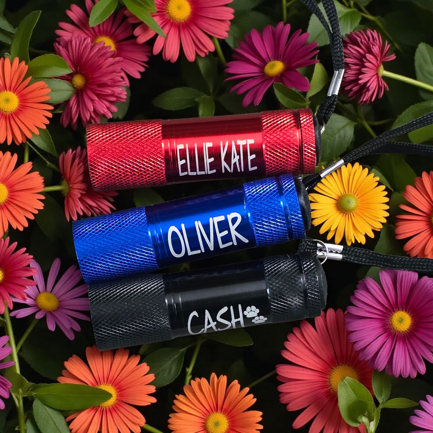 Mini Flashlight  NO BATTERIES!! Personalized