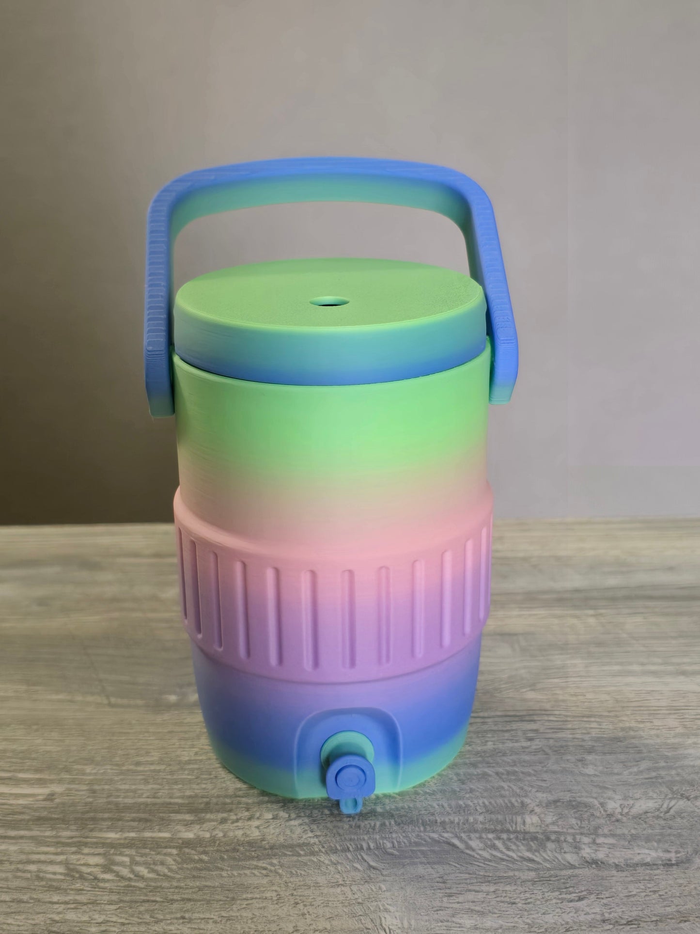3D printed can cooler pencil and multi color
