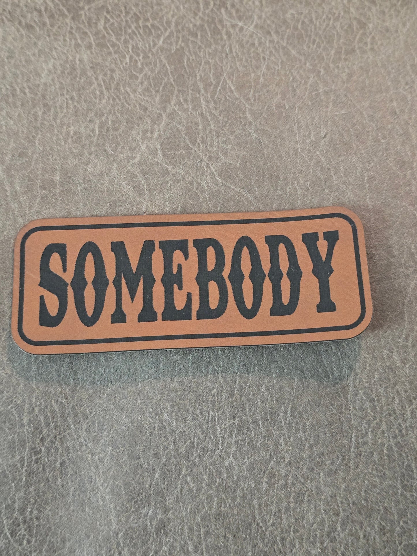 Somebody's Problem hat patch