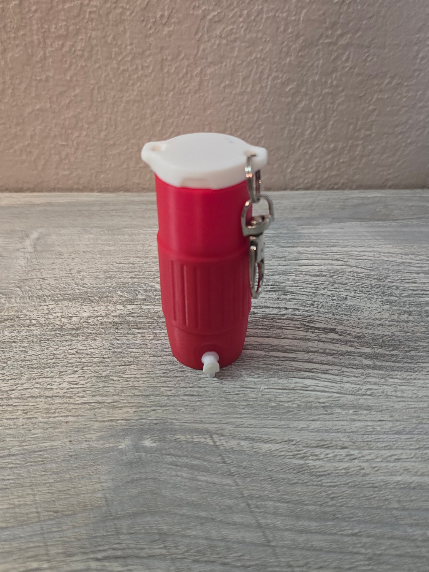 3D printed lip balm holder cooler keychain