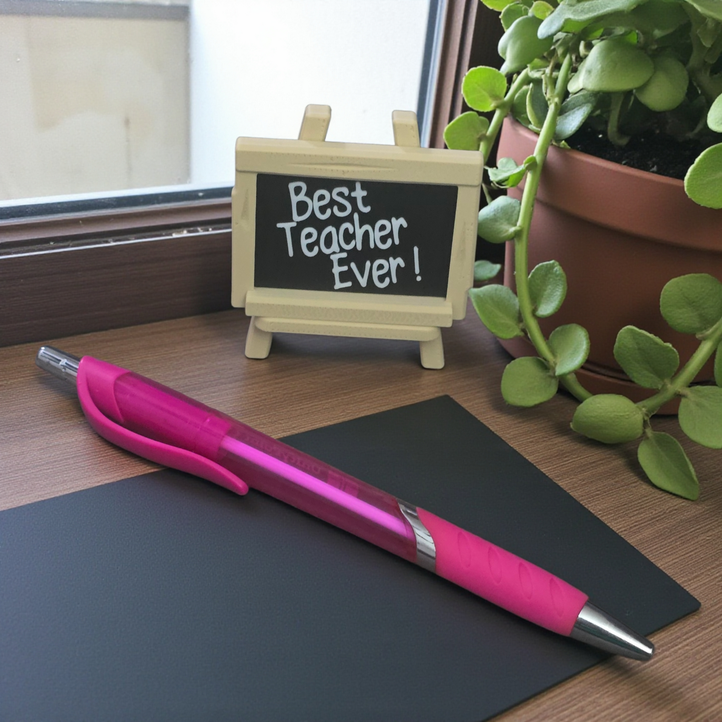 3D Printed small easel teacher sign Personalized