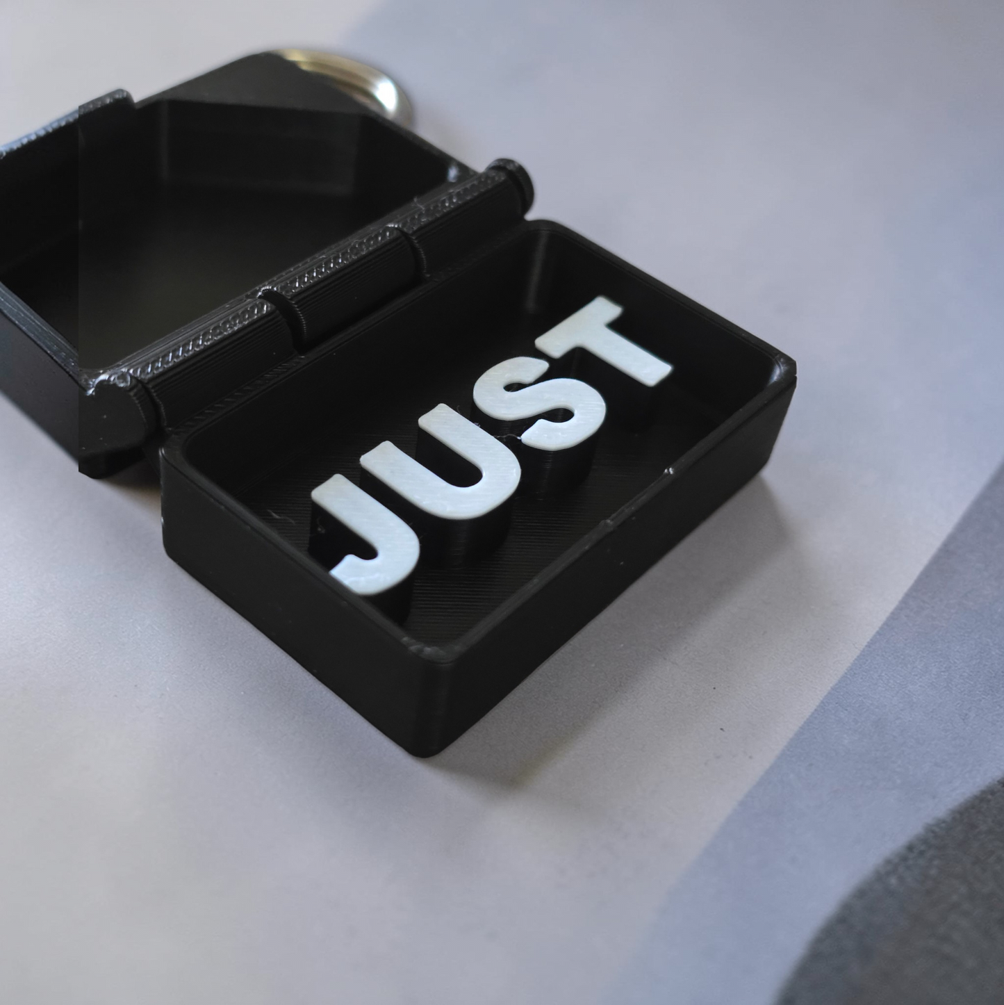 3D printed Just in case funny keychain