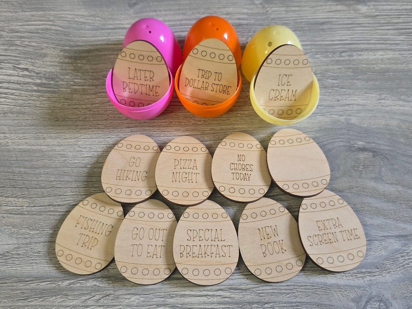 Easter Egg Tokens Personalized