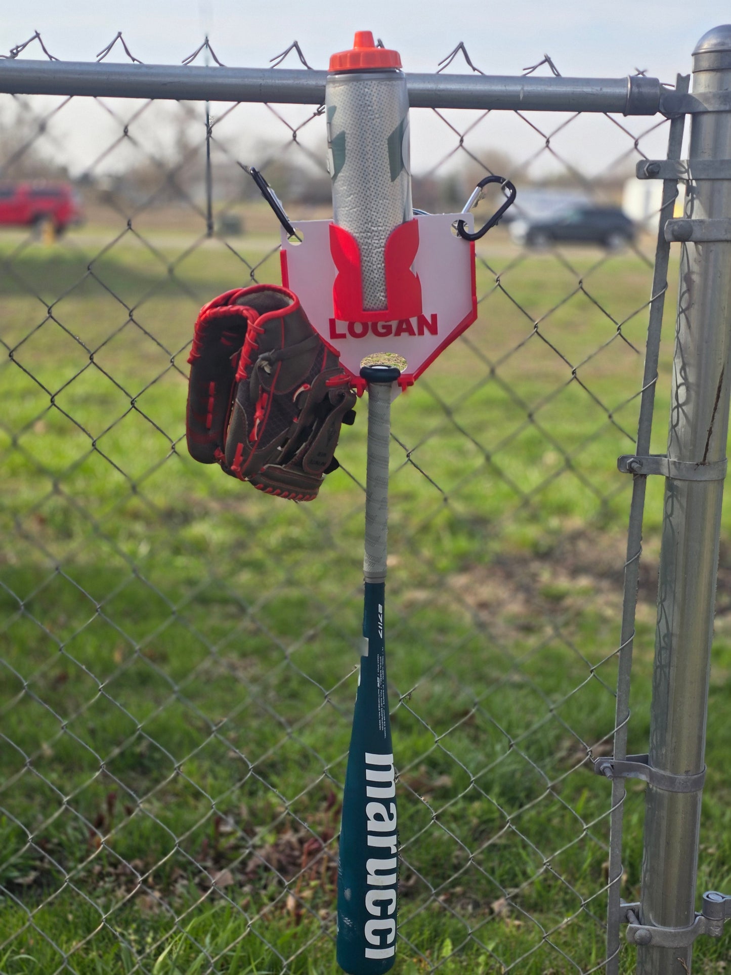 3D printed WITH LACES Dugout organizer baseball softball Personalized with name