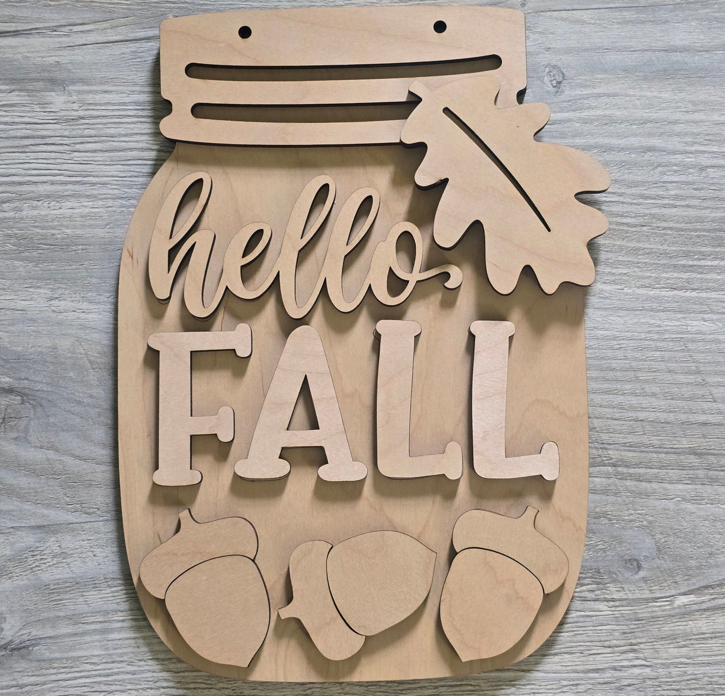 Mason jar signs DIY