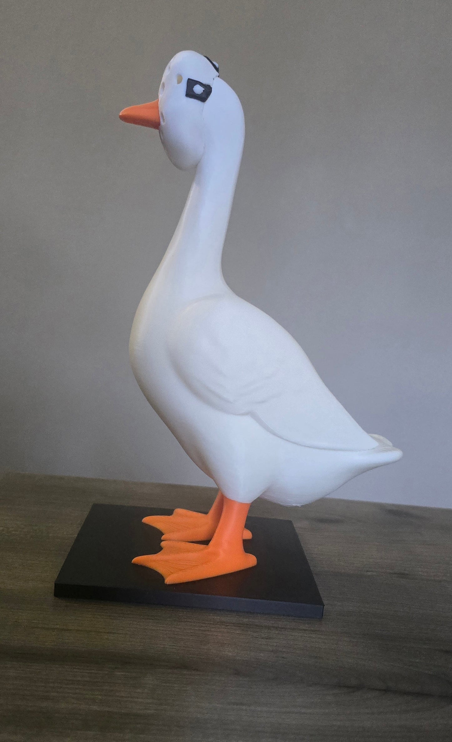 3D printed desk goose and accessories