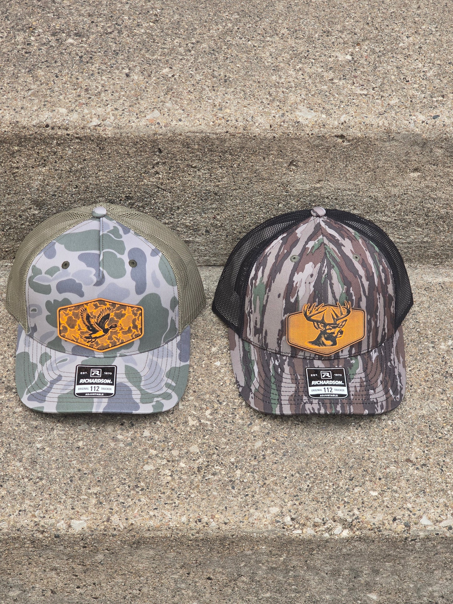 Camo and duck camo Richardson 112 Hat
