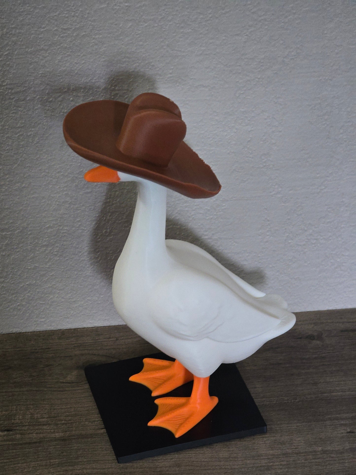 3D printed desk goose and accessories