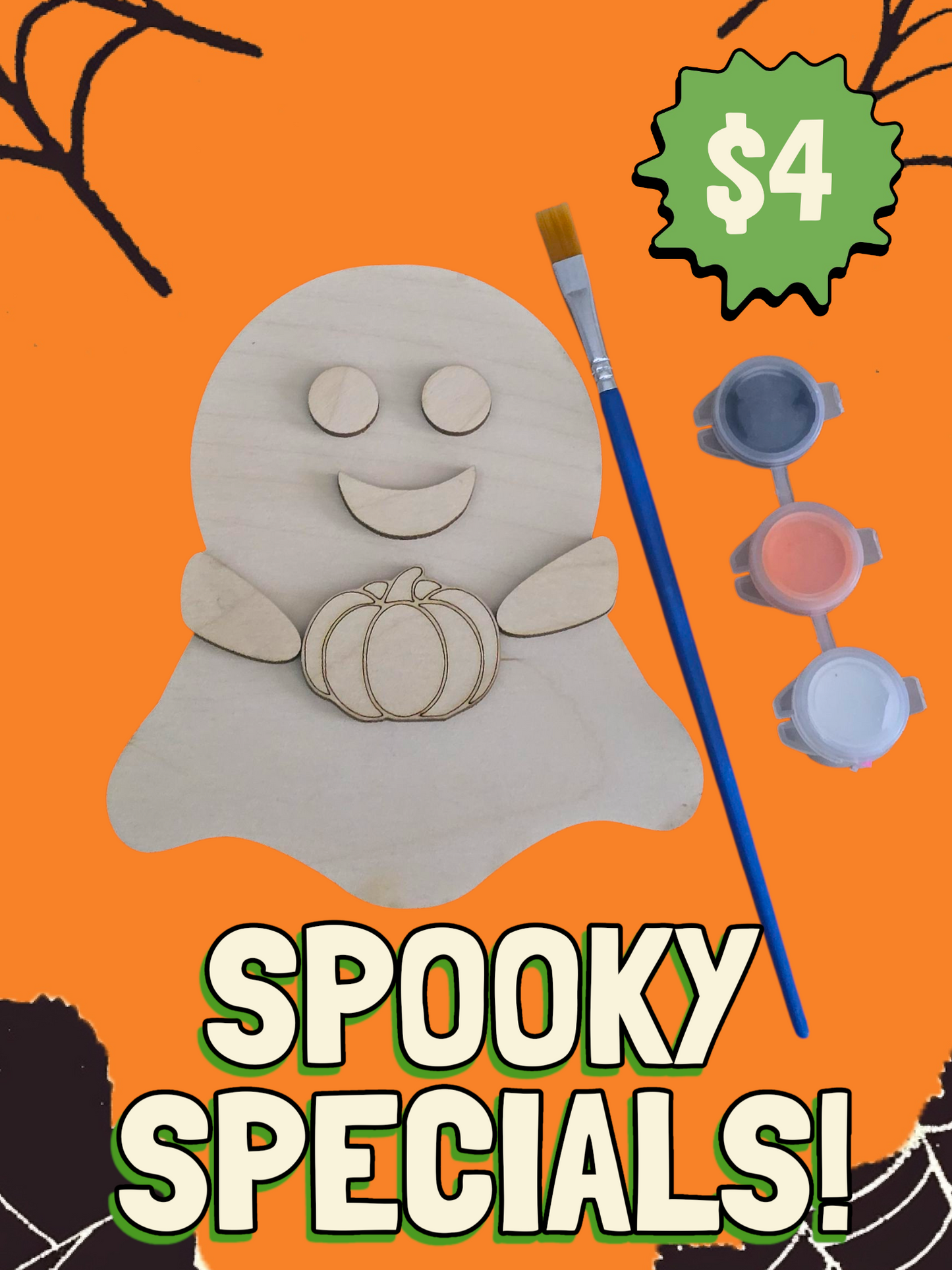 Halloween Paint Kit Personalized