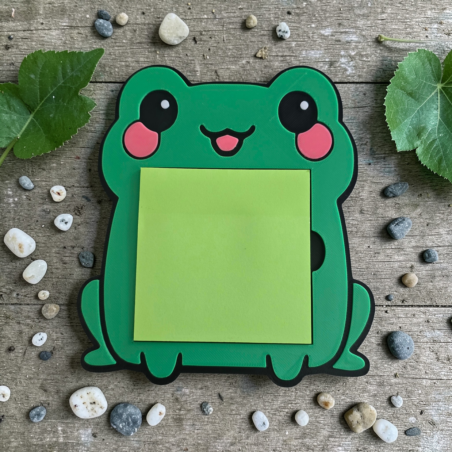 3D printed Frog sticky note holder
