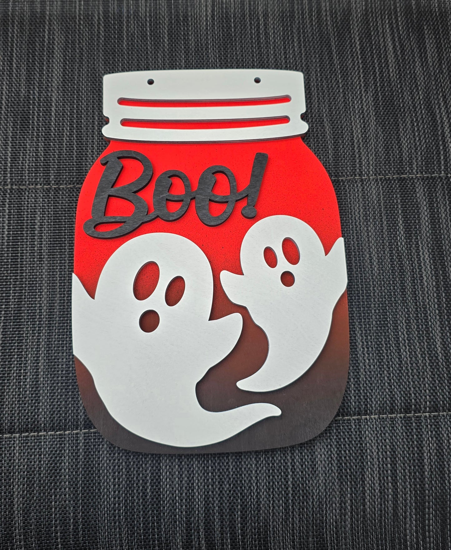 Finished Mason jar signs