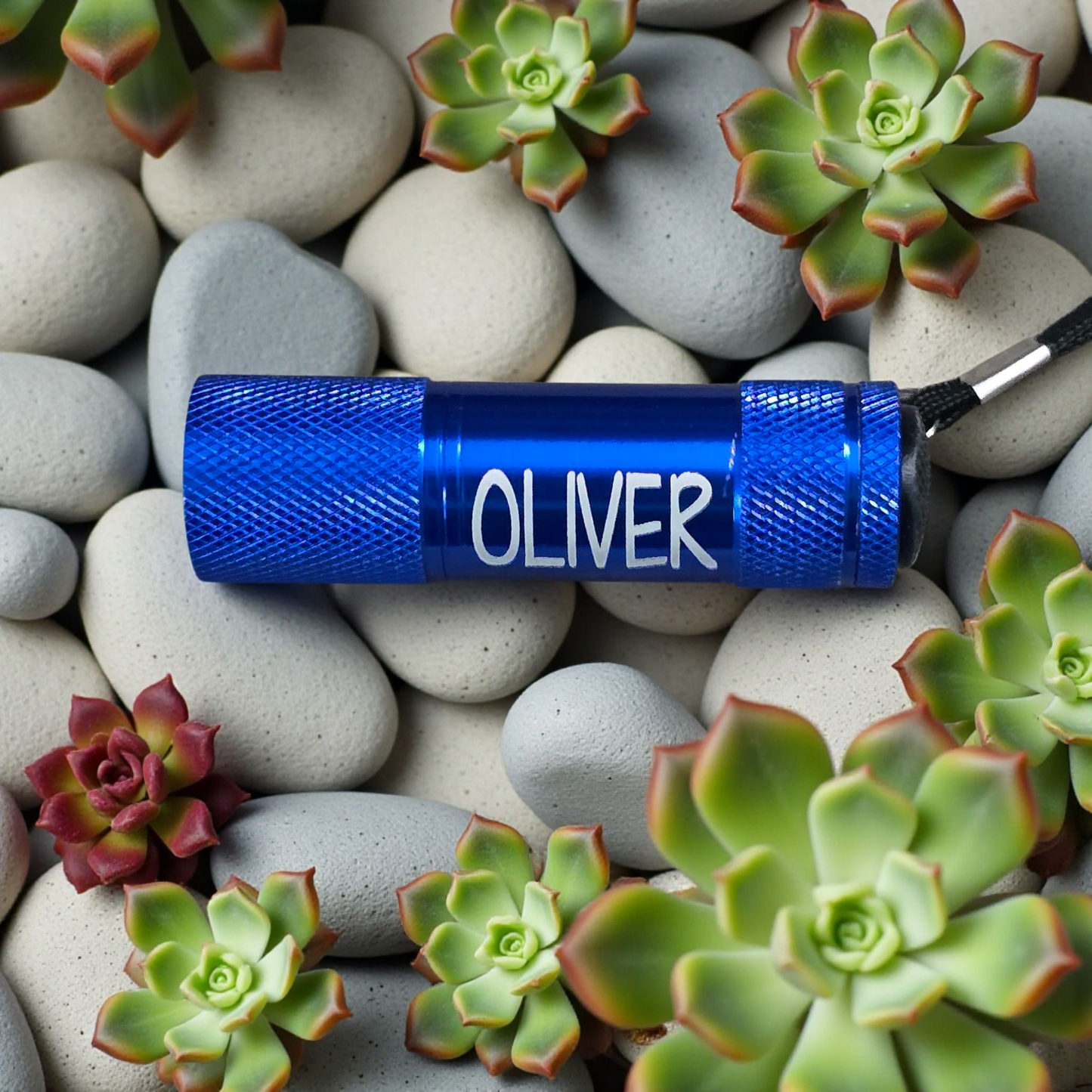 Mini Flashlight  NO BATTERIES!! Personalized