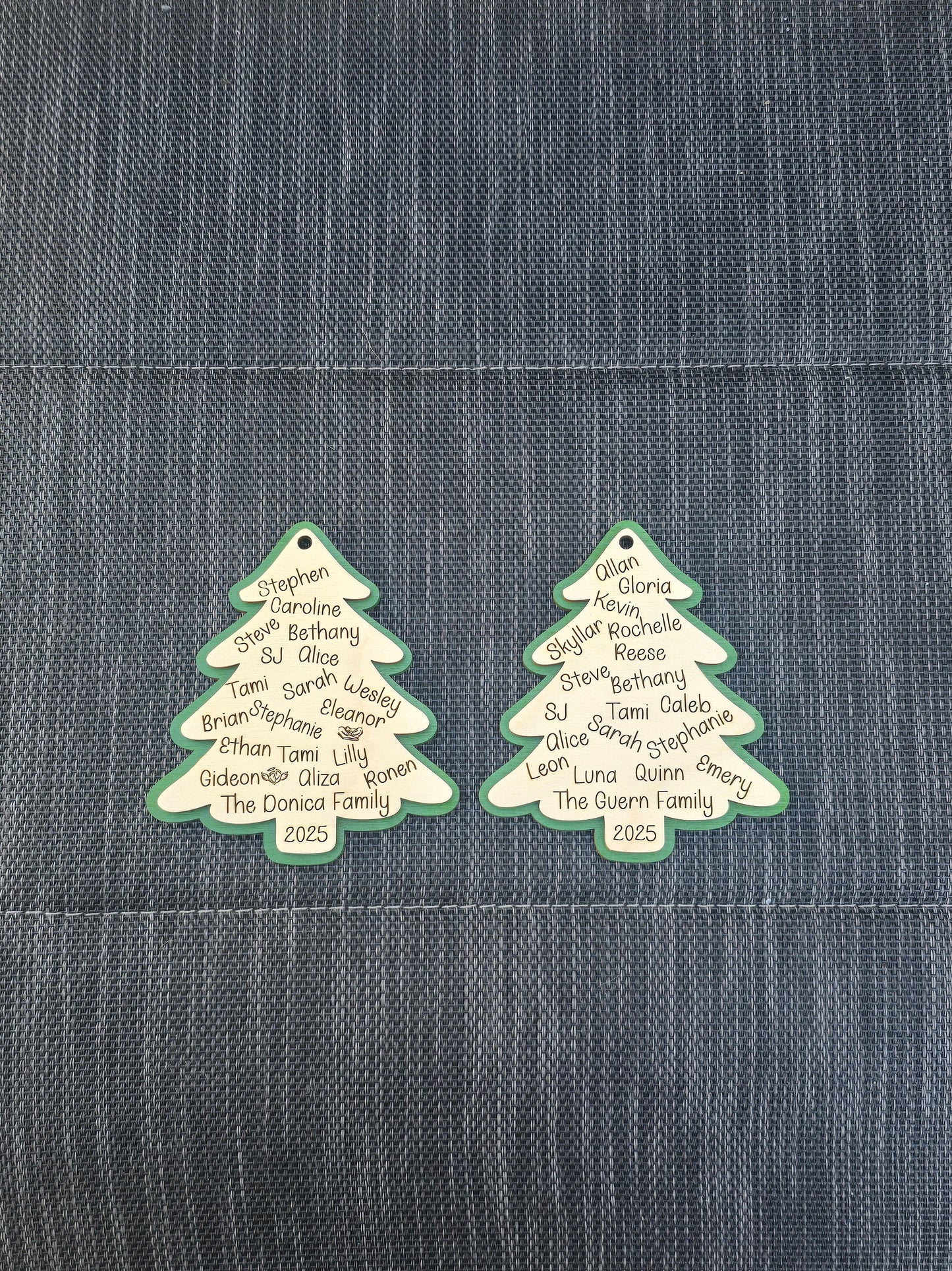 Large family Family Tree 2 layer Personalized up to 25 names