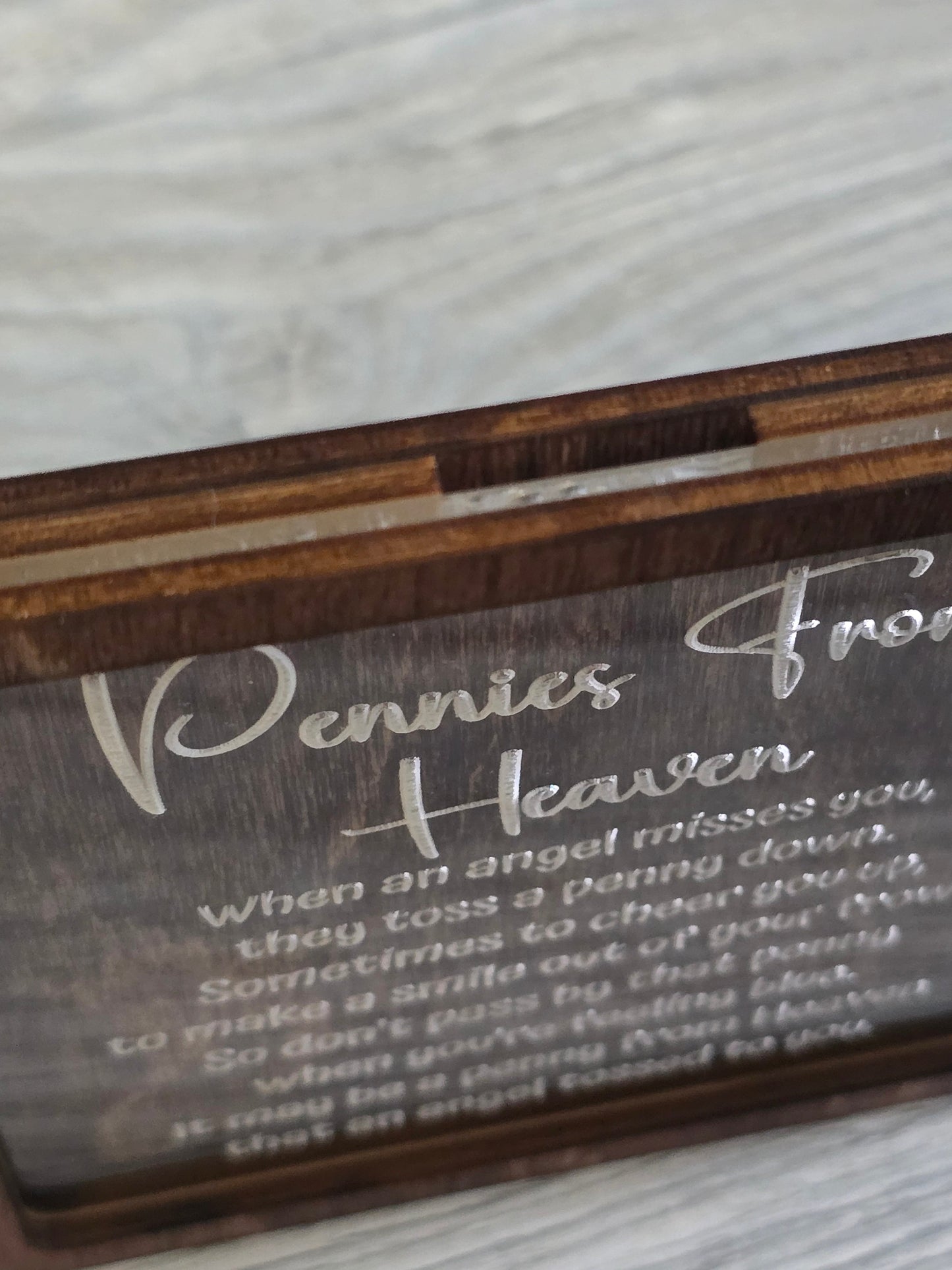 Pennies from Heaven Memorial bank