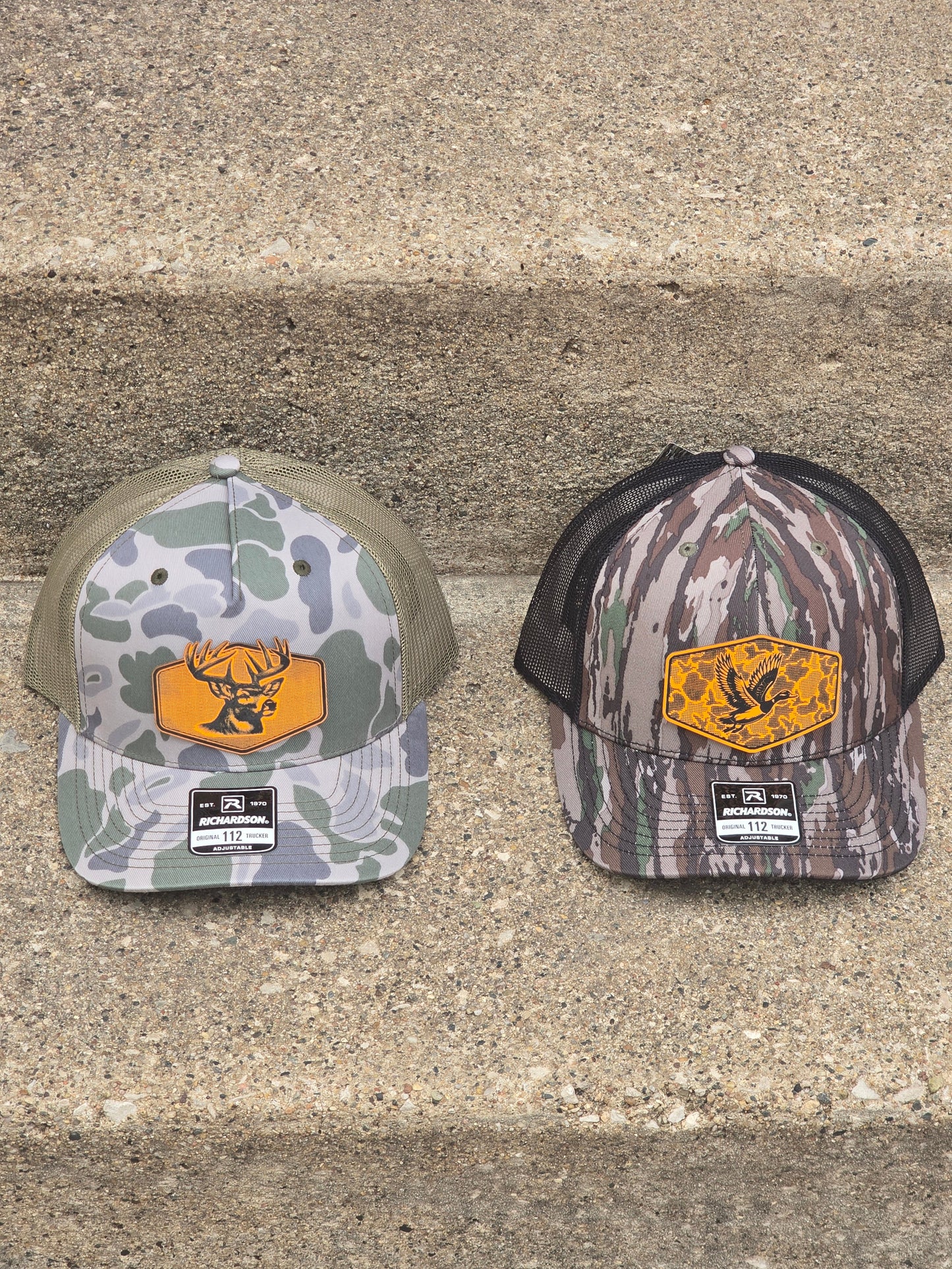Camo and duck camo Richardson 112 Hat